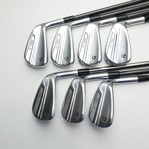 Used TaylorMade P790 2019 Iron Set / 5 - PW + AW / Stiff Flex