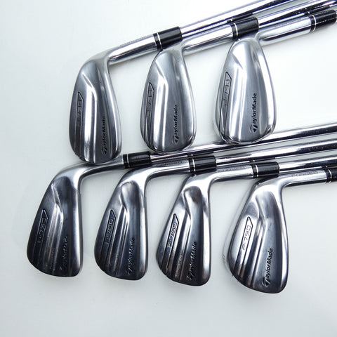 Used TaylorMade P790 2019 Iron Set / 5 - PW + AW / Stiff Flex