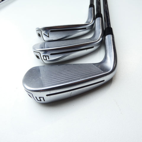 Used TaylorMade P790 2019 Iron Set / 5 - PW / Stiff Flex
