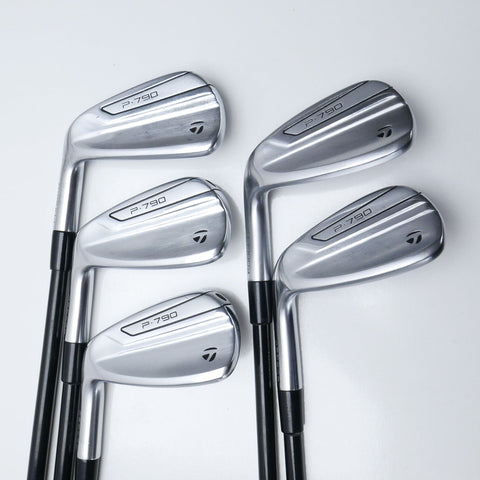 Used TaylorMade P790 2019 Iron Set / 7 - PW + AW / Regular Flex / Left-Handed