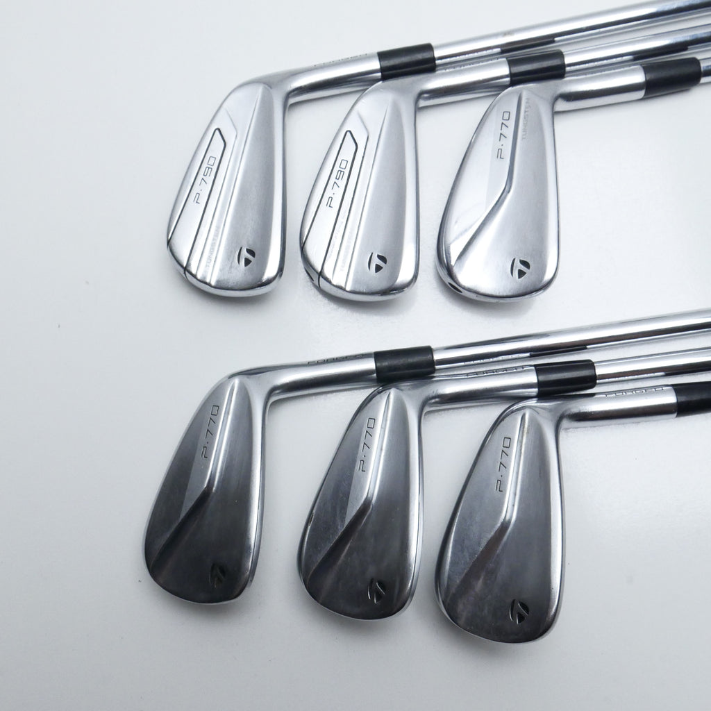 Used TaylorMade P790 2019 & P770 2020 Combo Set Iron Set / 5 - PW / Regular Flex