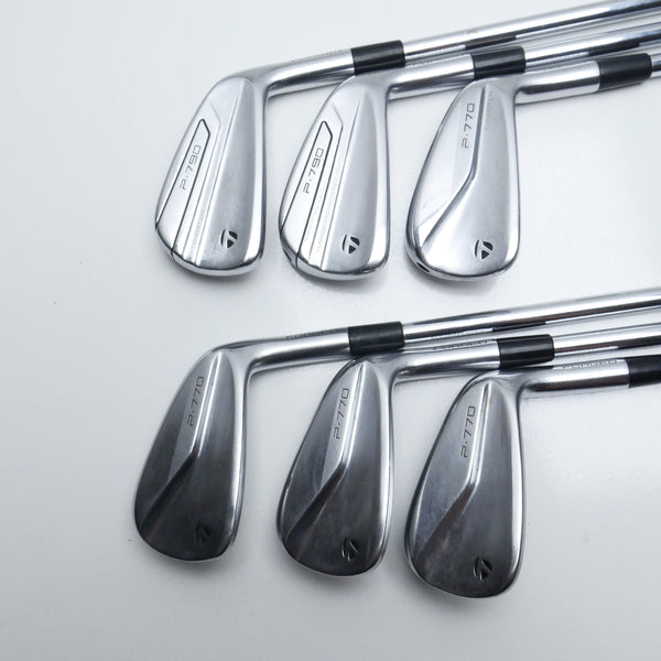 Used TaylorMade P790 2019 & P770 2020 Combo Set Iron Set / 5 - PW / Regular Flex