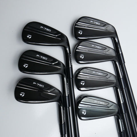 Used TaylorMade P790 2020 Black Iron Set / 4 - PW / Regular Flex