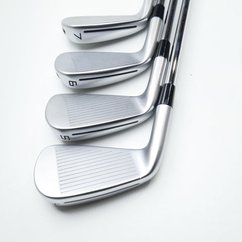 Used TaylorMade P790 2021 Iron Set / 4 - PW + AW / Regular Flex