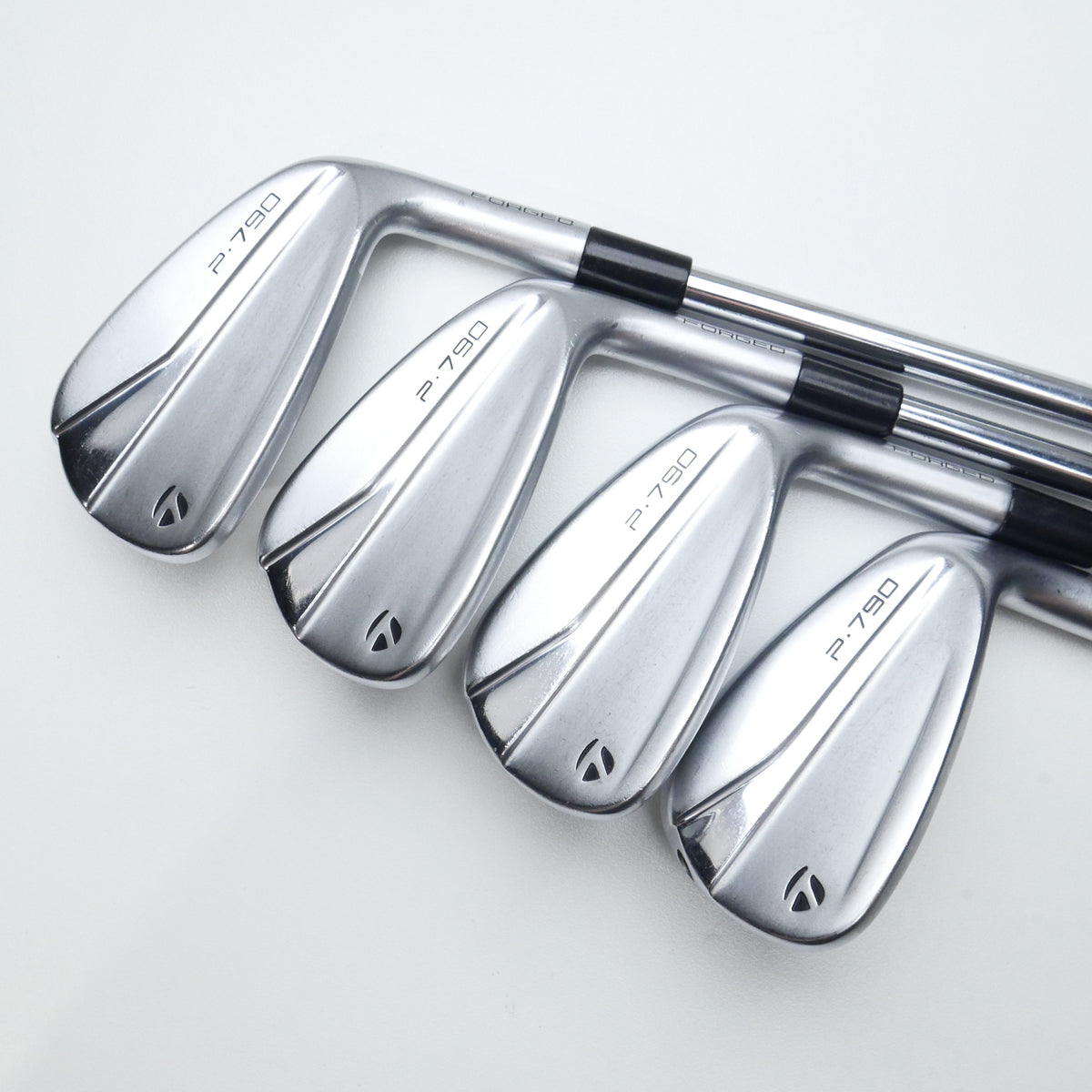 Used TaylorMade P790 2021 Iron Set / 4 - PW + AW / Stiff Flex