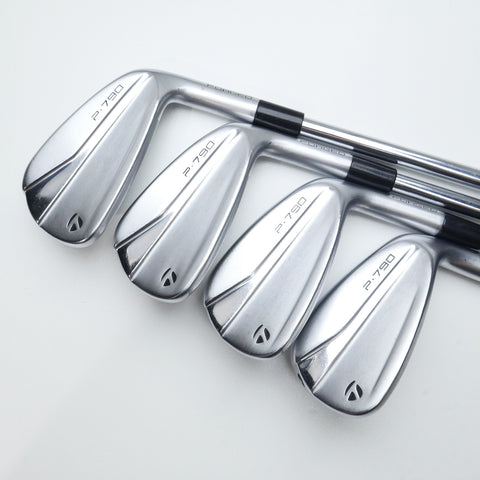 Used TaylorMade P790 2021 Iron Set / 4 - PW + AW / Stiff Flex
