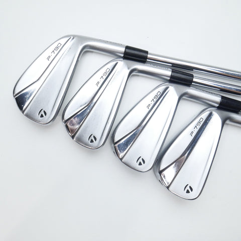 Used TaylorMade P790 2021 Iron Set / 4 - PW + AW / Stiff Flex