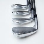 Used TaylorMade P790 2021 Iron Set / 4 - PW + AW / Stiff Flex