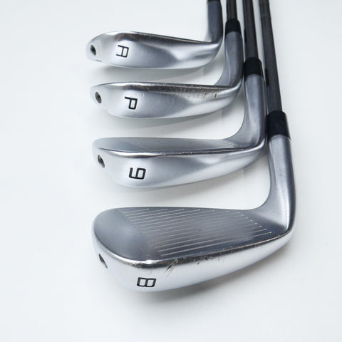 Used TaylorMade P790 2021 Iron Set / 4 - PW + AW / Stiff Flex