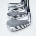 Used TaylorMade P790 2021 Iron Set / 4 - PW + AW / Stiff Flex