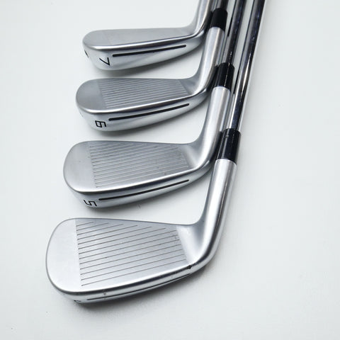 Used TaylorMade P790 2021 Iron Set / 4 - PW / Regular Flex
