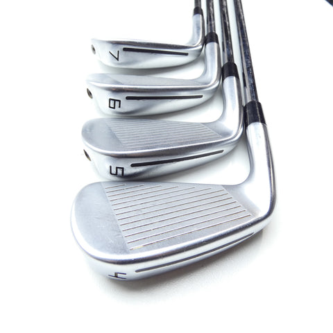 Used TaylorMade P790 2021 Iron Set / 4 - PW / Regular Flex