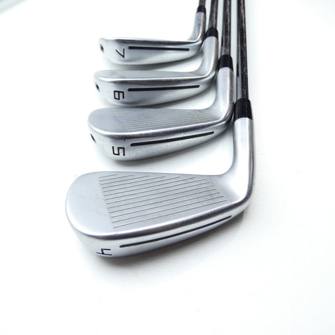Used TaylorMade P790 2021 Iron Set / 4 - PW / Regular Flex