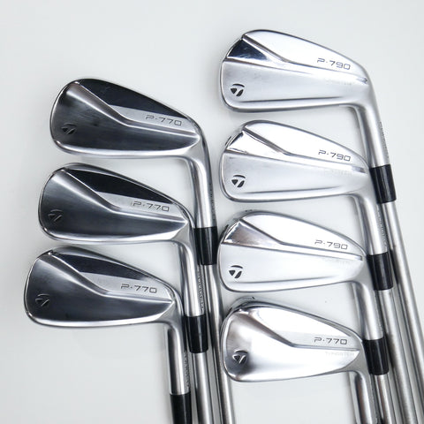 Used TaylorMade P790 2021 Iron Set / 4 - PW / Stiff Flex
