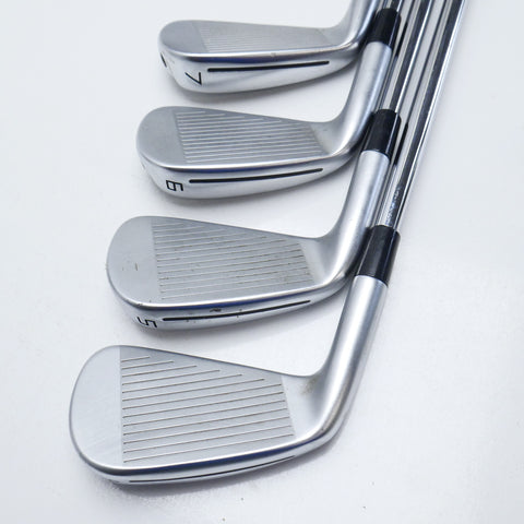 Used TaylorMade P790 2021 Iron Set / 4 - PW / Stiff Flex