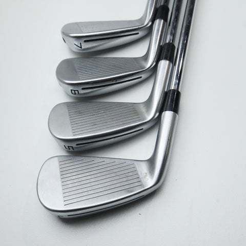 Used TaylorMade P790 2021 Iron Set / 4 - PW / Stiff Flex