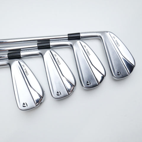 Used TaylorMade P790 2021 Iron Set / 4 - PW / Stiff Flex / Left-Handed