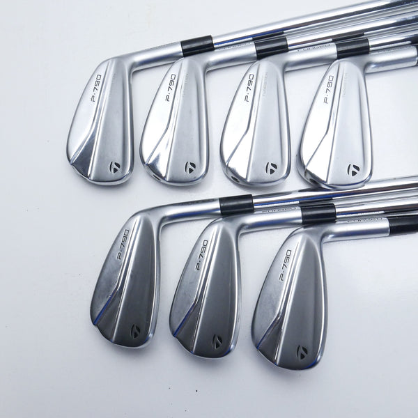 Used TaylorMade P790 2021 Iron Set / 4 - PW / Stiff Flex