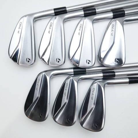 Used TaylorMade P790 2021 Iron Set / 4 - PW / Stiff Flex