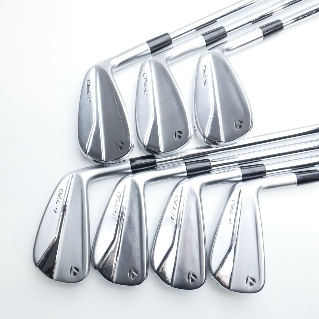 Used TaylorMade P790 2021 Iron Set / 4 - PW / Stiff Flex