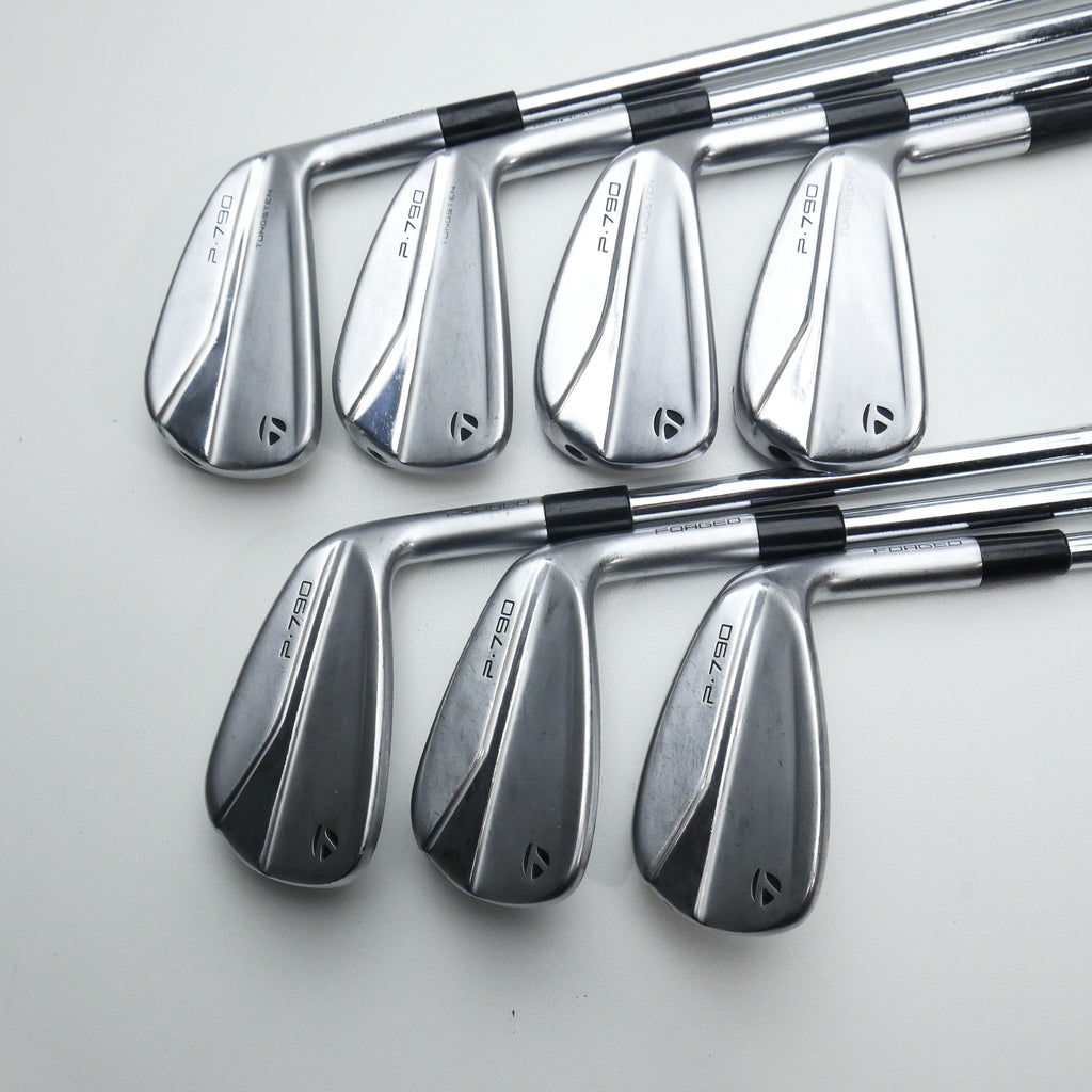 Used TaylorMade P790 2021 Iron Set / 4 - PW / Stiff Flex