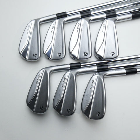 Used TaylorMade P790 2021 Iron Set / 4 - PW / Stiff Flex