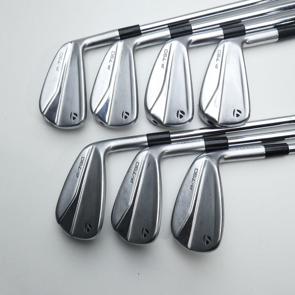 Used TaylorMade P790 2021 Iron Set / 4 - PW / Stiff Flex