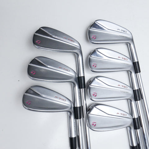 Used TaylorMade P790 2021 Iron Set / 5 - PW + AW / Regular Flex