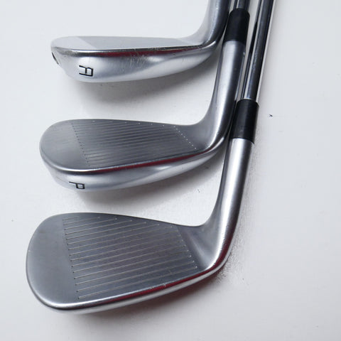 Used TaylorMade P790 2021 Iron Set / 5 - PW + AW / Regular Flex
