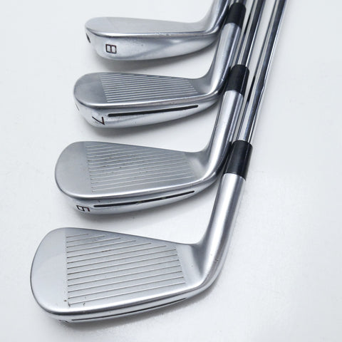 Used TaylorMade P790 2021 Iron Set / 5 - PW + AW / Regular Flex