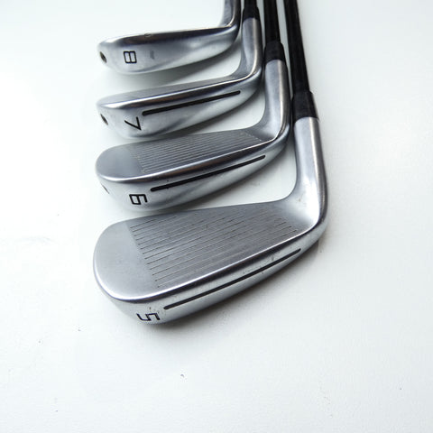 Used TaylorMade P790 2021 Iron Set / 5 - PW + AW / Regular Flex