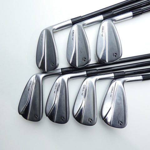Used TaylorMade P790 2021 Iron Set / 5 - PW + AW / Regular Flex