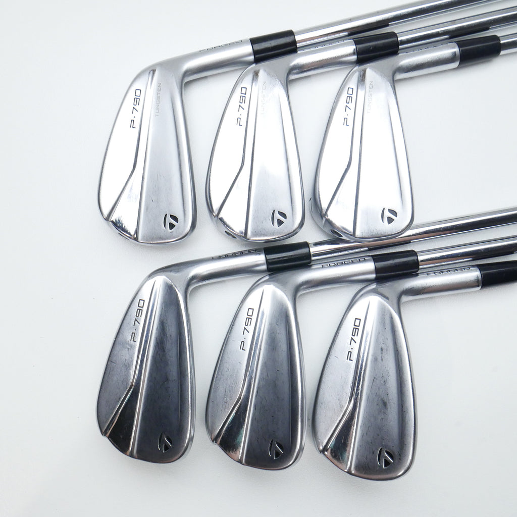 Used TaylorMade P790 2021 Iron Set / 5 - PW / Stiff Flex