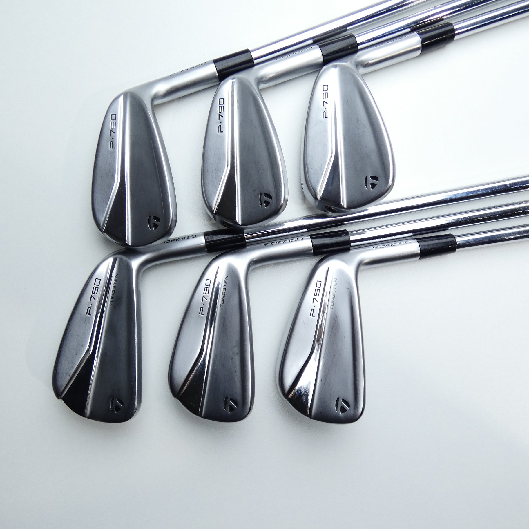 Used TaylorMade P790 2021 Iron Set / 5 - PW / Stiff Flex