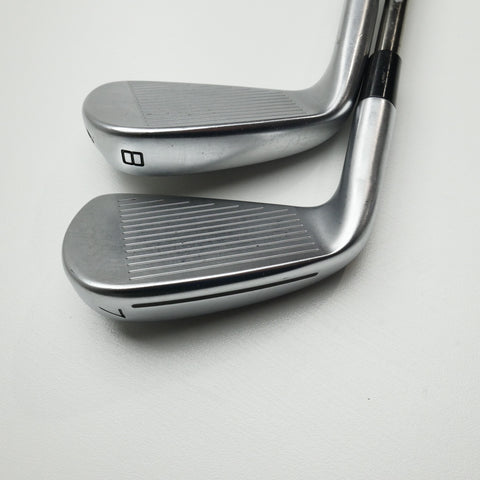 Used TaylorMade P790 2021 Iron Set / 8 - PW + AW / Regular Flex