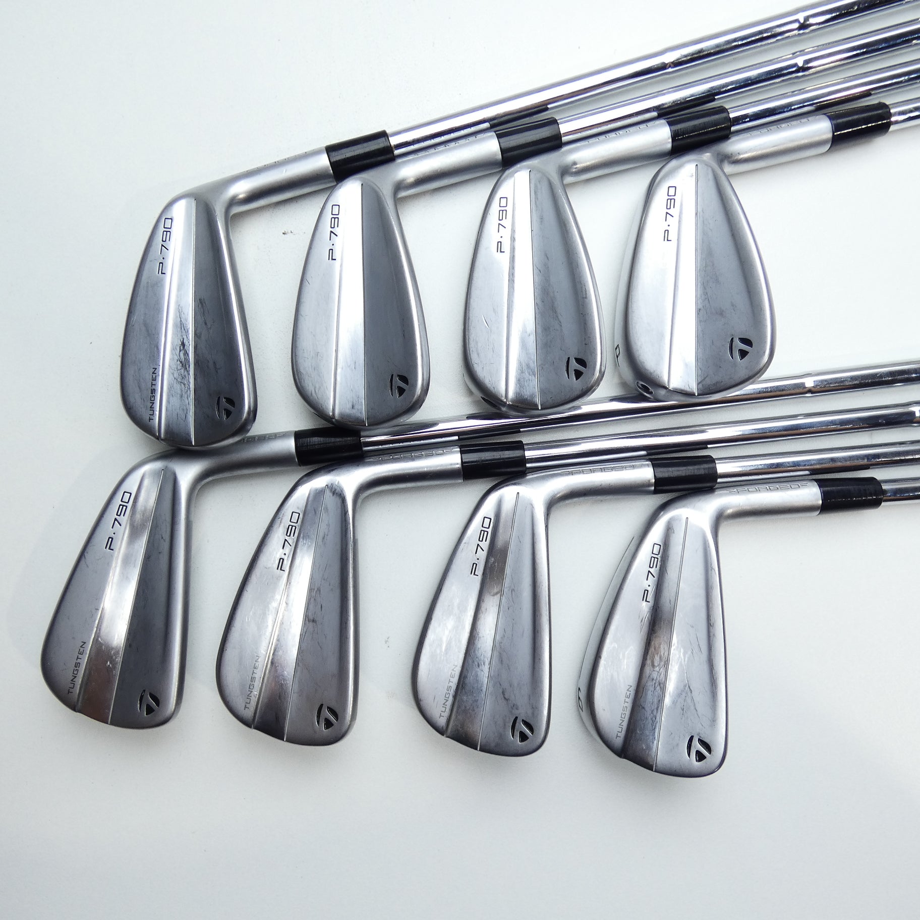 Used TaylorMade P790 2023 Iron Set / 3 - PW / X-Stiff Flex