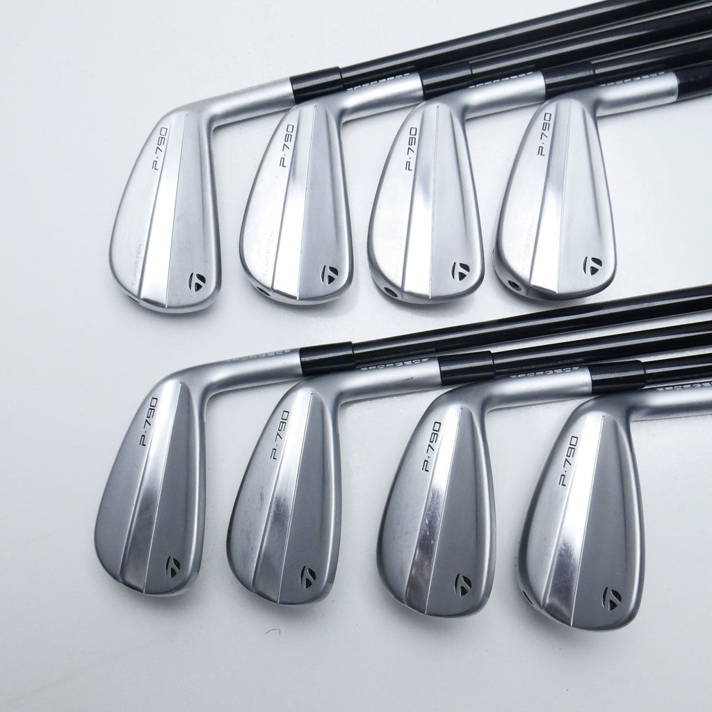 Used TaylorMade P790 2023 Iron Set / 4 - PW + AW / Stiff Flex