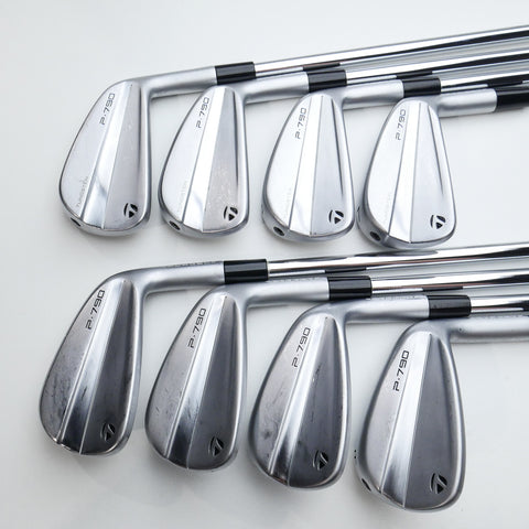 Used TaylorMade P790 2023 Iron Set / 4 - PW + AW / Stiff Flex