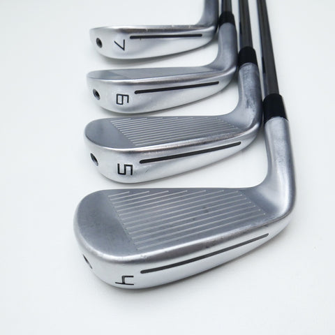 Used TaylorMade P790 2023 Iron Set / 4 - PW + GW / Regular Flex