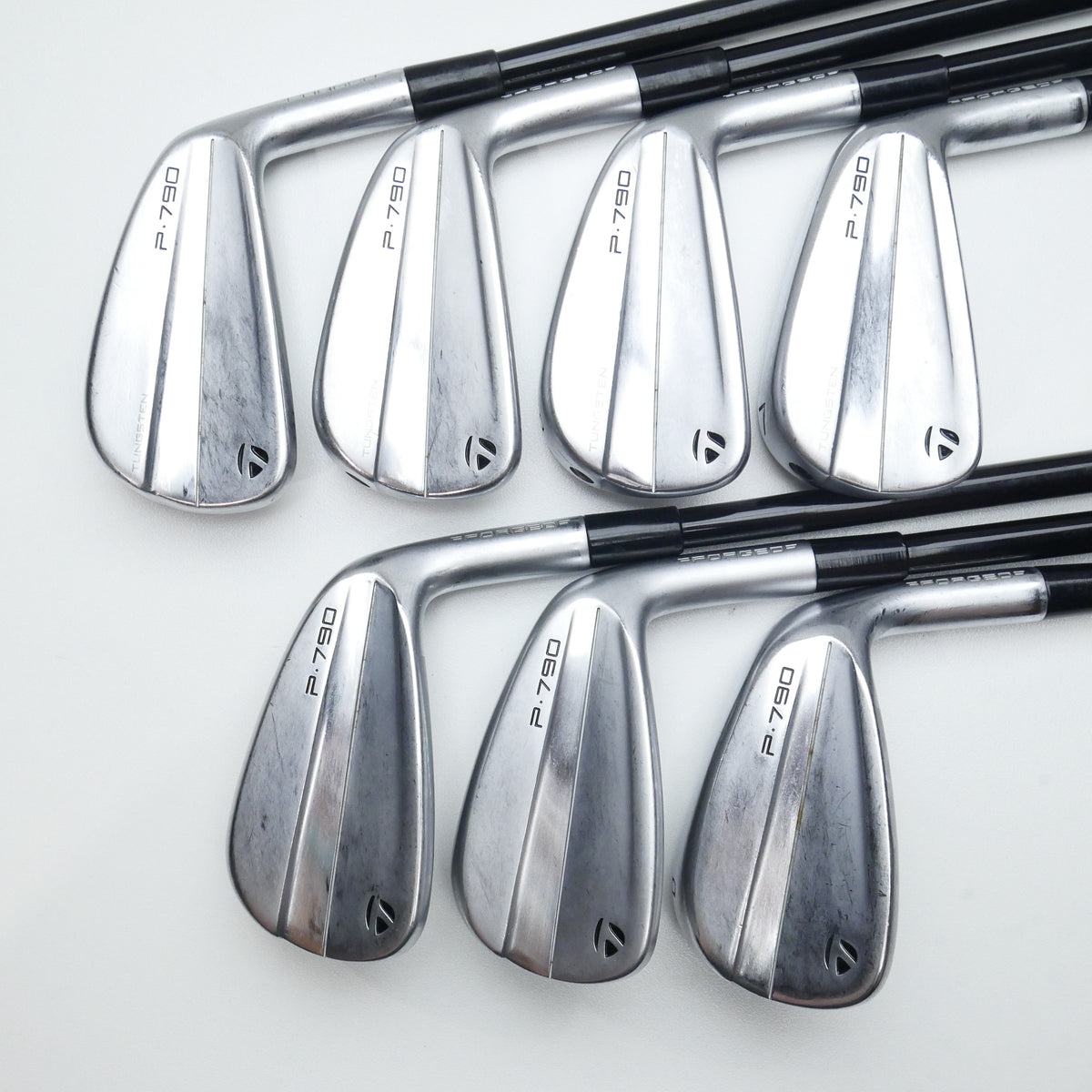 Used TaylorMade P790 2023 Iron Set / 4 - PW / Stiff Flex