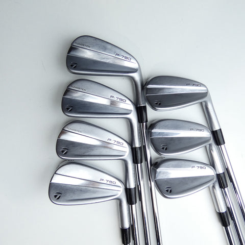 Used TaylorMade P790 2023 Iron Set / 5 - PW + AW / Regular Flex