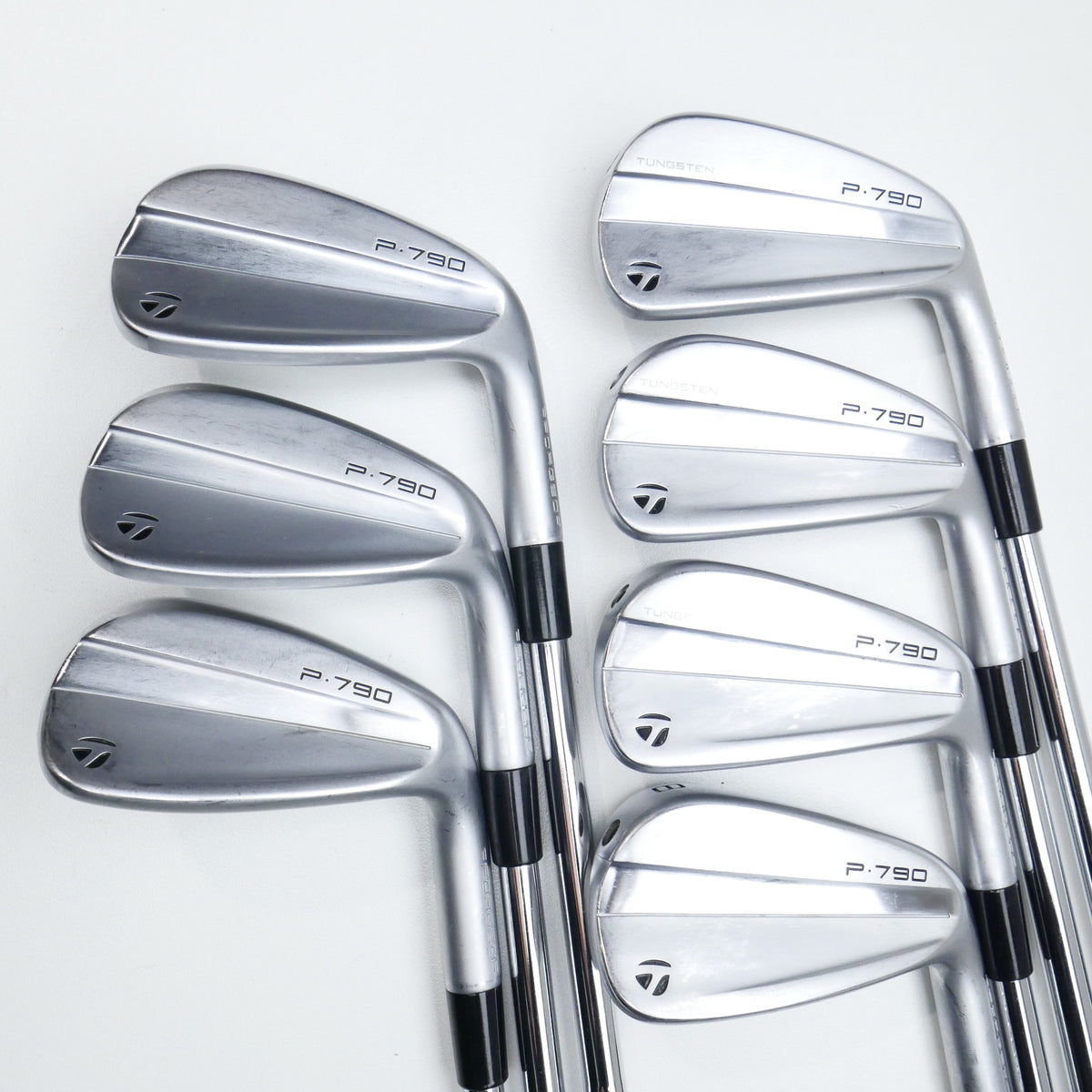 Used TaylorMade P790 2023 Iron Set / 5 - PW + AW / Stiff Flex