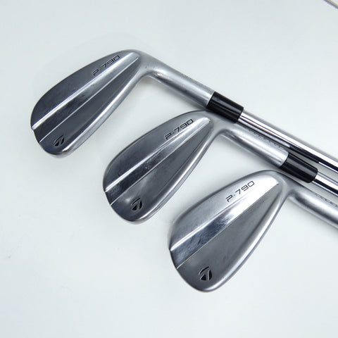 Used TaylorMade P790 2023 Iron Set / 5 - PW + AW / Stiff Flex