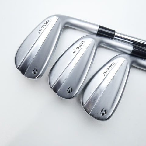 Used TaylorMade P790 2023 Iron Set / 5 - PW + AW / Stiff Flex