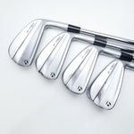 Used TaylorMade P790 2023 Iron Set / 5 - PW + AW / Stiff Flex