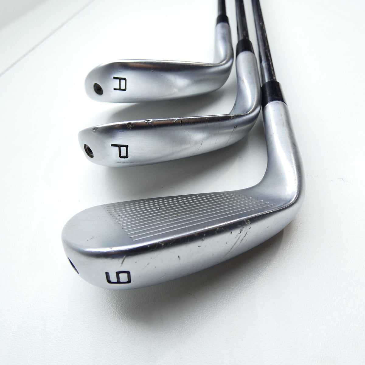 Used TaylorMade P790 2023 Iron Set / 5 - PW + AW / Stiff Flex