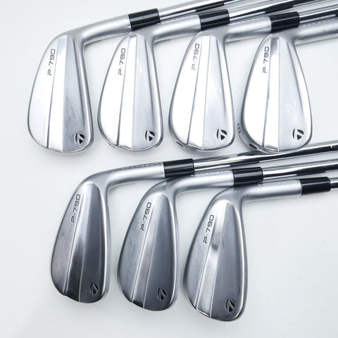 Used TaylorMade P790 2023 Iron Set / 5 - PW + AW / Stiff Flex