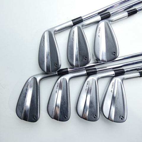 Used TaylorMade P790 2023 Iron Set / 5 - PW + AW / Stiff Flex