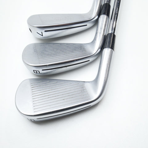 Used TaylorMade P790 2023 Iron Set / 5 - PW / Stiff Flex