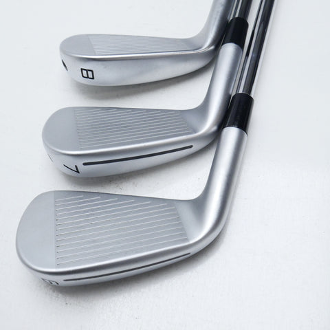 Used TaylorMade P790 2023 Iron Set / 6 - PW + AW / Stiff Flex